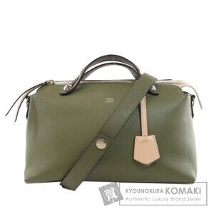 Fendi By the Way Handbag Calfskin Leather